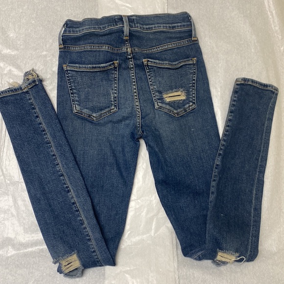 AGOLDE Los Angeles Premium Distressed Skinny Jeans Size 24 - Picture 7 of 7